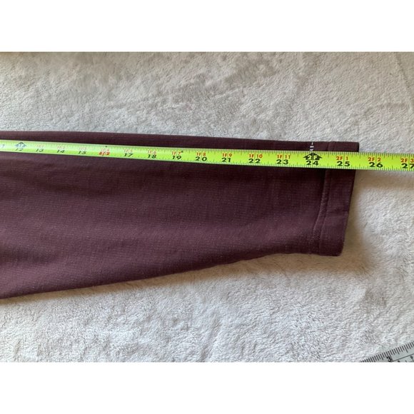 Columbia Mens Sz.XL 1/4 Zip Sweatshirt Dark Red Omni wick Cotton bld - Picture 7 of 9